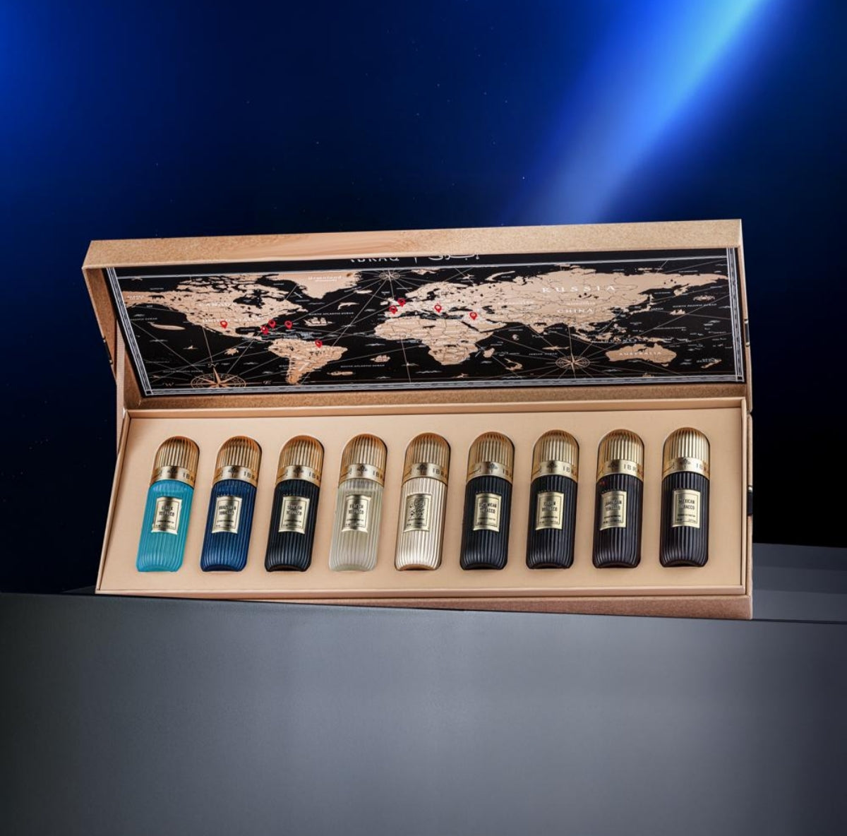 french tobacco perfume price in pakistan IBRAQ Tobacco Set 200X3ml Tobacco DFeu whispers tales of warmth and intrigue Tobacco Collection IBRAQ 20ml